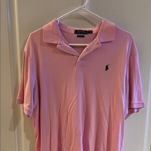 Polo by Ralph Lauren Light Pink Men's Polo Shirt